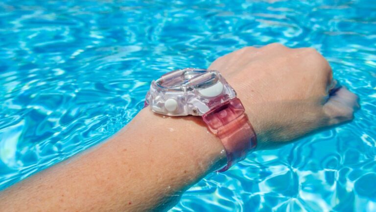 relógio a prova d'água