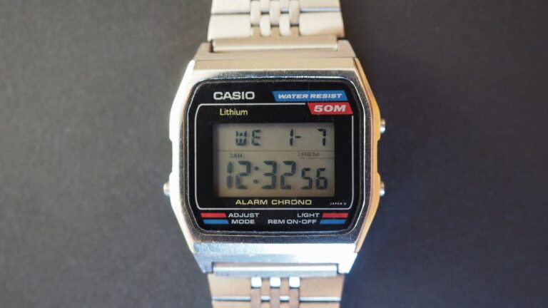 relógio casio digital